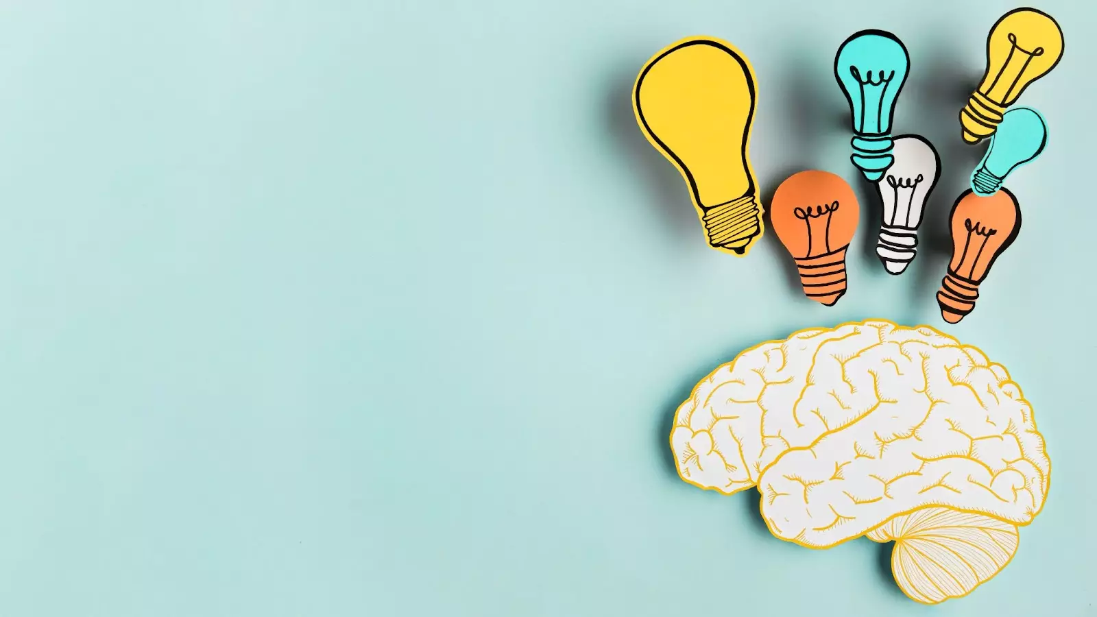 paper-brain-with-light-bulb-collection
