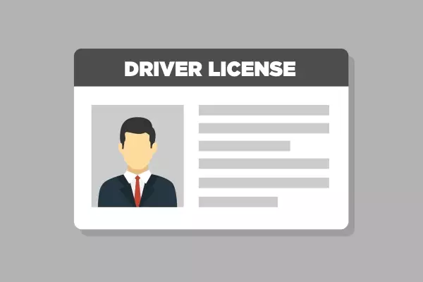 Driving license that has been reinstated